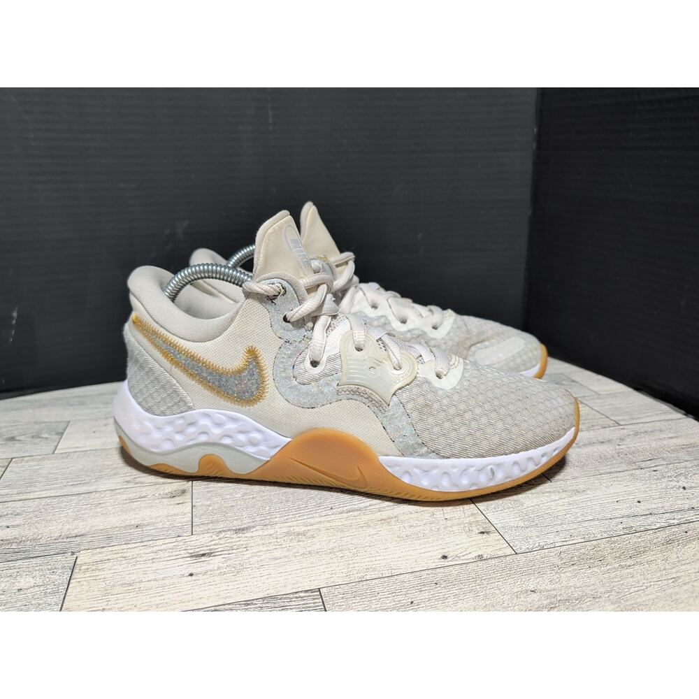 Nike Renew Elevate 2 Men's Size 8 Summit White Gum Shoes Sneakers